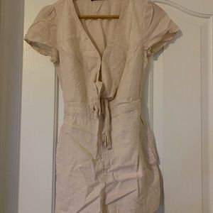Pinstripe summer romper 💫